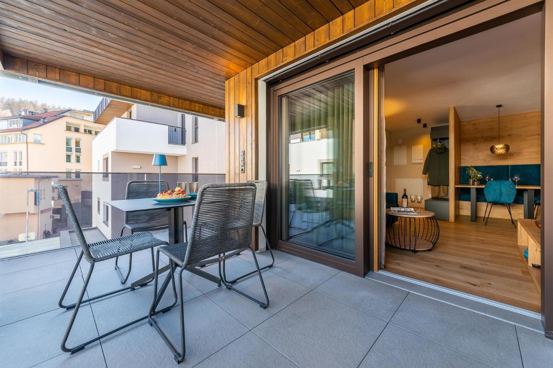 Rienz Alpine City Suites Brunico Exteriér fotografie