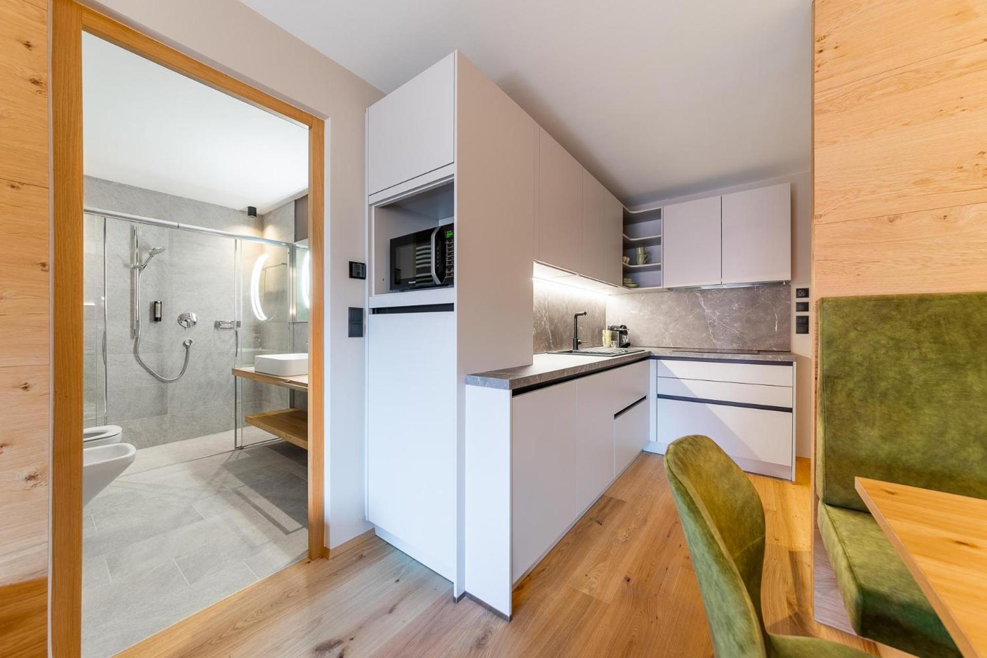 Rienz Alpine City Suites Brunico Exteriér fotografie
